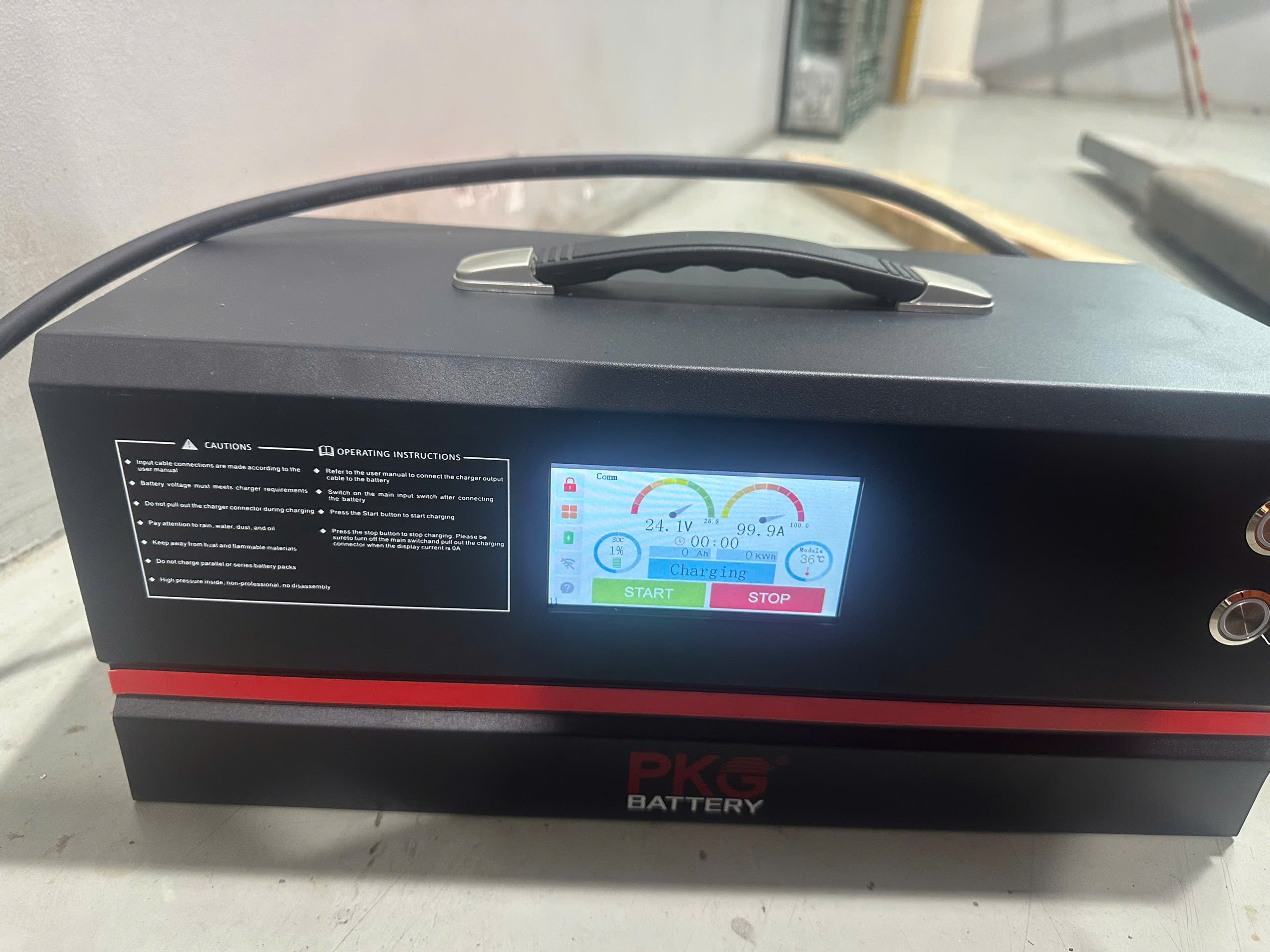 Bộ sạc nhanh Lithium 24V 60A