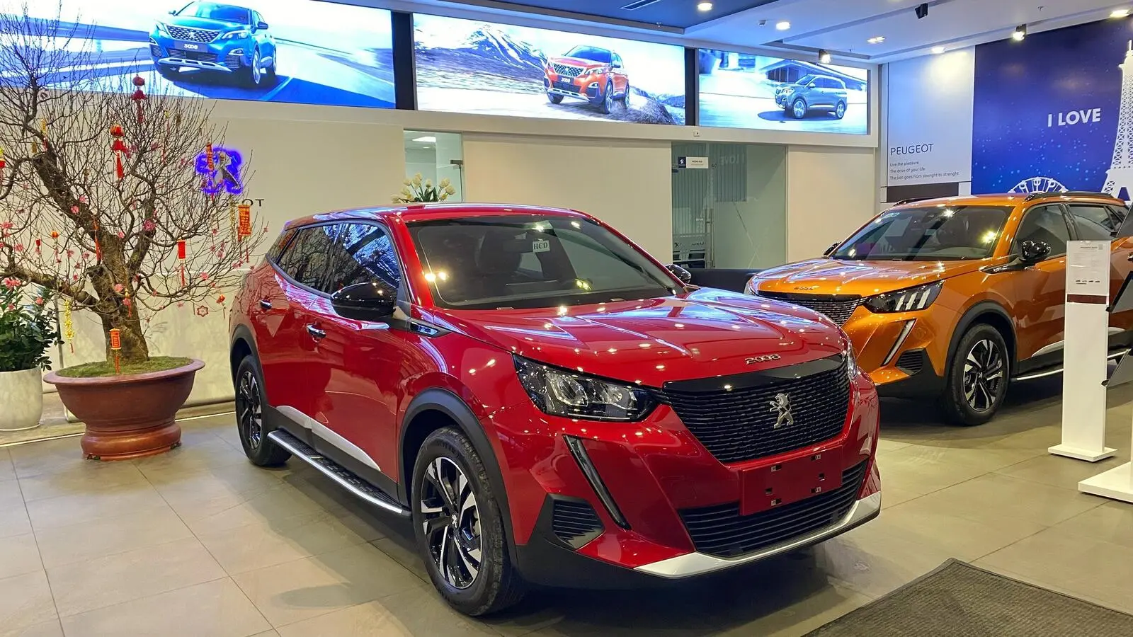 Peugeot 2008 Active Red